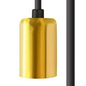 Кабель черный 3,5 м. Nowodvorski Система Cameleon (Камелеон) Серия Cable (Кейбл), Цвет Black/Brass (Черный/Латунь) арт. 8662