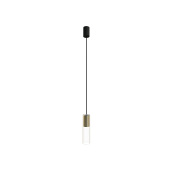 Подвесной светильник Nowodvorski Серия Cylinder M (Цилиндр M) Цвет Brass/Black (Латунь/Черный) арт. 7868