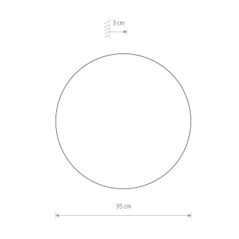 Настенный светильник Nowodvorski Серия Ring Led L (Ринг Лед L) Цвет White (Белый) арт. 7640
