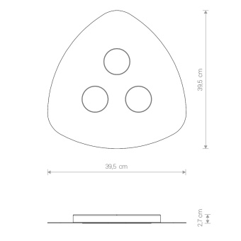 Потолочный cветильник Nowodvorski Organic 8304
