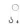 Подвесной комплект Nowodvorski Серия Hanging Set For Picnic (Хэнгинг Сет Фор Пикник) Цвет Graphite Графит) арт. 8106