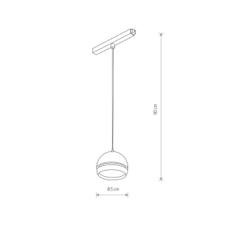 Трековый светильник Nowodvorski Lvm Slot 10155