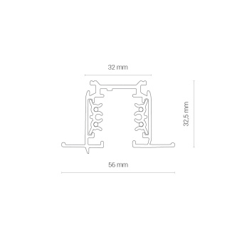 Встраиваемый шинопровод Nowodvorski Ctls Track 8694