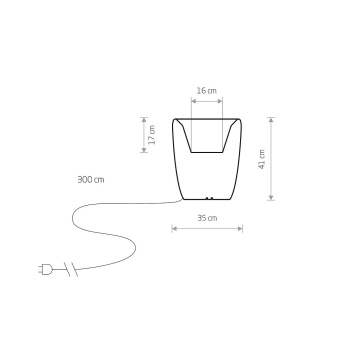 Ландшафтный светильник Nowodvorski Flowerpot 9711
