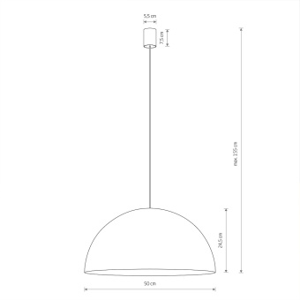 Подвесной светильник Nowodvorski Hemisphere Super L 10693