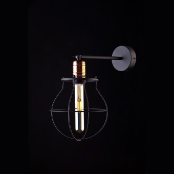 Бра Nowodvorski Серия Manufacture (Мануфактуре) Цвет Black/Copper (Черный/Медь) арт. 9742