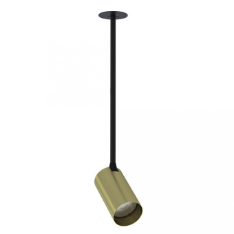 Спот Nowodvorski Серия Mono Surface Long M (Моно Серфиc Лонг Эм) Цвет Black/Brass (Черный/Латунь) арт. 7742
