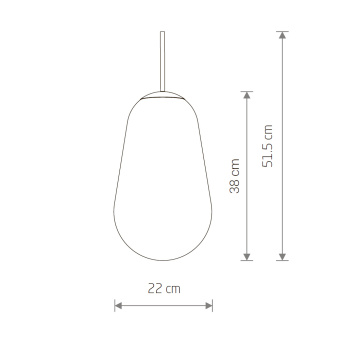 Плафон Nowodvorski Cameleon Pear M 10330