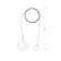 Подвесной комплект Nowodvorski Серия Hanging Set For Picnic (Хэнгинг Сет Фор Пикник) Цвет Graphite Графит) арт. 8106