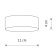 Потолочный cветильник Nowodvorski Lid Round Led 10415 Потолочный cветильник Nowodvorski Lid Round Led 10415