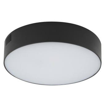 Потолочный cветильник Nowodvorski Серия Lid Round Led (Лид Раунд Лед) Цвет Black (Черный) арт. 10416