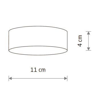 Потолочный cветильник Nowodvorski Lid Round Led 10402