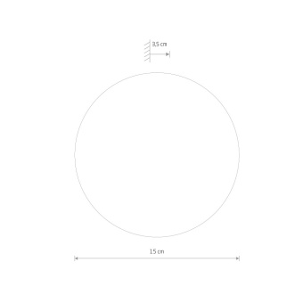 Настенный светильник Nowodvorski Серия Ring Led S (Ринг Лед S) Цвет Gold (Золото) арт. 10280