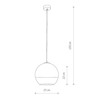 Подвесной светильник Nowodvorski Globe Plus M 7606