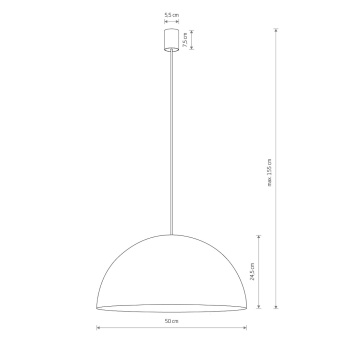 Подвесной светильник Nowodvorski Hemisphere Super L 10700