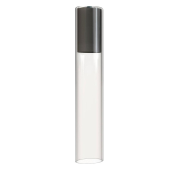 Плафон Nowodvorski Система Cameleon (Камелеон) Серия Cylinder L (Цилиндр L), Цвет Transparent/Black (Прозрачный/Черный) арт. 8537