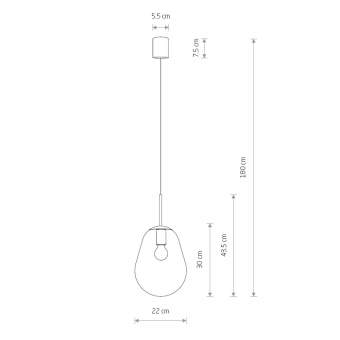 Подвесной светильник Nowodvorski Pear S 8673