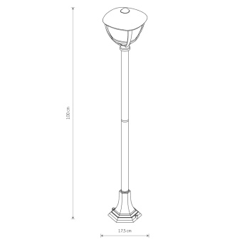Уличный светильник Nowodvorski Amelia 10497