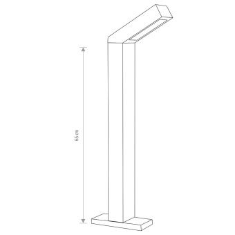 Уличный светодиодный светильник Nowodvorski Lhotse 4448