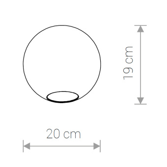 Плафон Nowodvorski Cameleon Sphere M 8530