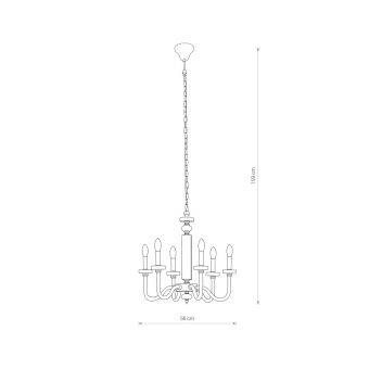 Люстра подвесная Nowodvorski Hampton 8154