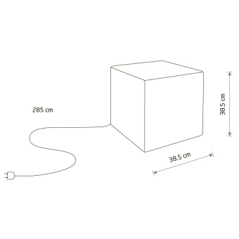Ландшафтный светильник Nowodvorski Cumulus Cube 8966