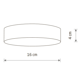 Потолочный cветильник Nowodvorski Lid Round Led 10403