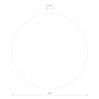 Настенный светильник Nowodvorski Серия Ring Led L (Ринг Лед L) Цвет Gold (Золото) арт. 10282