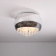 Потолочная люстра Zumaline VISTA C0076-05K-F4GR Потолочная люстра Zumaline VISTA C0076-05K-F4GR