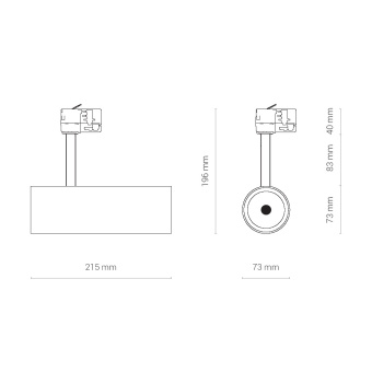 Трековый светильник Nowodvorski Milo Led 8762