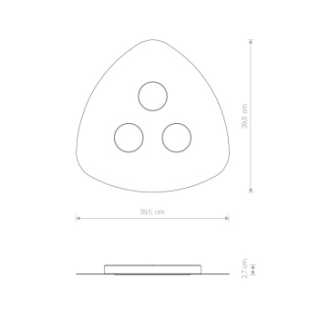Потолочный cветильник Nowodvorski Organic 8302