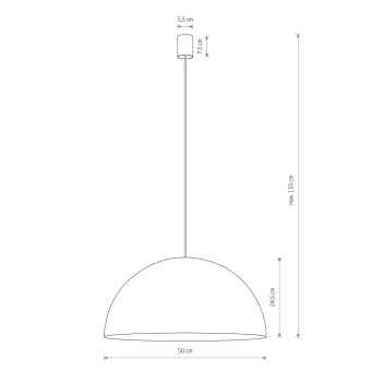 Подвесной светильник Nowodvorski Hemisphere Super L 10296