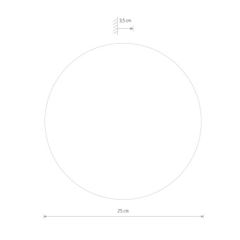Настенный светильник Nowodvorski Серия Ring Led M (Ринг Лед M) Цвет Gold (Золото) арт. 10281