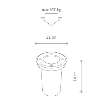 Ландшафтный светильник Nowodvorski Paoli 9554