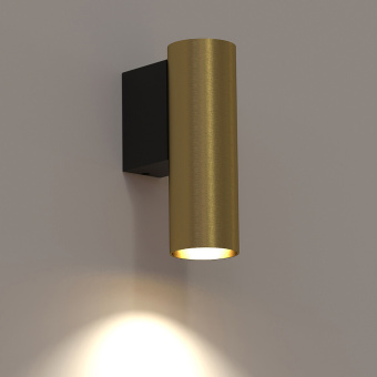 Настенный светильник Nowodvorski Серия Fourty Wall S (Форти Уолл S) Цвет Brass/Black (Латунь/Черный) арт. 10748