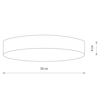 Потолочный cветильник Nowodvorski Lid Round Led 10414